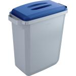 Durable Abfallbehälter DURABIN 60l Grau/Blau