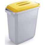 Durable Abfallbehälter DURABIN 60l Grau/Gelb