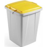 Durable Abfallbehälter DURABIN 90l Grau/Gelb