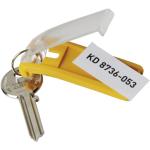 Gelbe Schlüsselanhänger & Taschenanhänger aus Kunststoff 
