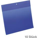Blaue Durable Sichttaschen DIN A4 aus Polypropylen 