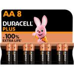 Duracell Plus Batterien AA - langlebige Power - für Haushalt und Büro - 8er Pack