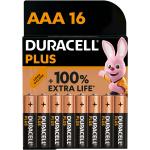 Duracell Plus Batterien AAA - langlebige Power - für Haushalt und Büro - 16er Pack