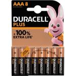 Duracell Plus Batterien AAA - langlebige Power - für Haushalt und Büro - 8er Pack