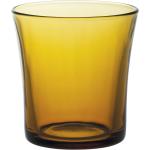 Orange Duralex Runde Wassergläser 160 ml aus Glas bruchsicher 4-teilig 