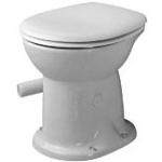 Weiße Duravit Duraplus Stand-WCs aus Keramik 