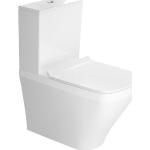 Weiße Duravit DuraStyle Ovale Stand-WCs aus Keramik 