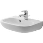 Reduzierte Weiße Duravit D-Code Handwaschbecken & Gäste-WC-Waschtische 
