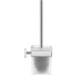 Silberne Duravit WC Bürstengarnituren & WC Bürstenhalter aus Chrom 