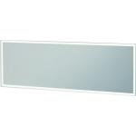 Weiße Duravit Rechteckige Badspiegel & Badezimmerspiegel aus Aluminium LED beleuchtet 