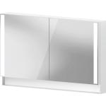 Weiße Duravit Spiegelschränke mit Schublade Breite 100-150cm, Höhe 100-150cm, Tiefe 0-50cm 