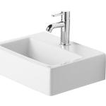 Weiße Duravit Vero Handwaschbecken & Gäste-WC-Waschtische aus Keramik 