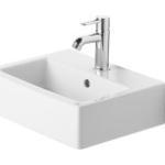 Weiße Duravit Vero Handwaschbecken & Gäste-WC-Waschtische 