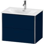Mitternachtsblaue Duravit Waschbeckenunterschränke & Badunterschränke aus Chrom mit Schublade Breite 0-50cm, Höhe 0-50cm, Tiefe 0-50cm 