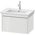 Weiße Duravit Waschbeckenunterschränke & Badunterschränke Breite über 500cm, Höhe 0-50cm, Tiefe 0-50cm 