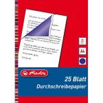 Violettes Herlitz Kohlepapier & Durchschlagpapier DIN A4, 25 Blatt 