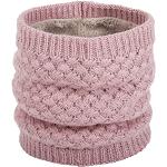 Rosa Schlauchschals & Loop-Schals für Damen Größe XL für den für den Winter 