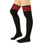 Schwarze Thermo-Socken für Damen Einheitsgröße für den für den Winter 