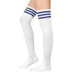Blaue Thermo-Socken für Damen Einheitsgröße für den für den Winter 
