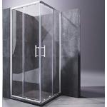 Reduzierte Duschschiebetüren aus Glas 
