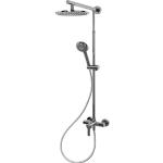 Silberne Schulte Classic Duschpaneele & Duschsysteme aus Chrom 