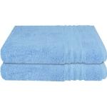 Reduzierte Hellblaue Schiesser Nachhaltige Badehandtücher & Badetücher aus Baumwolle 70x140 2-teilig 