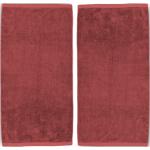 Rote Heckett & Lane Handtücher Sets aus Textil 2-teilig 