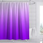 Violette Transparente Duschvorhänge 180x200 