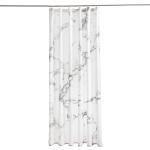 Duschvorhang Kleine Wolke Marble anthrazit Textil 180 x 200 cm