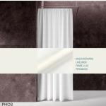 Weiße Phos Textil-Duschvorhänge aus Textil 120x200 