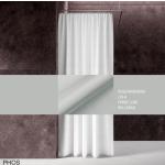 Graue Phos Textil-Duschvorhänge aus Textil 180x200 