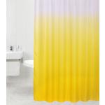 Gelbe Duschvorhänge maschinenwaschbar 200x180 