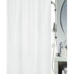 Duschvorhang spirella Altro white Textil 120 x 200 cm
