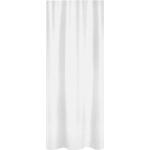 Weiße Moderne Spirella Primo Textil-Duschvorhänge aus Textil 120x200 