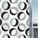 Moderne Spirella Rings Textil-Duschvorhänge aus Textil 200x180 