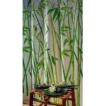 Duschvorhänge mit Bambus-Motiv 180x180 