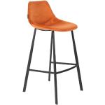 Reduzierte Orange Dutchbone Barhocker & Barstühle aus Textil Breite 0-50cm, Höhe 100-150cm, Tiefe 50-100cm 