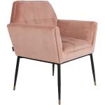 Reduzierte Rosa Gesteppte Dutchbone Loungestühle aus Textil Breite 50-100cm, Höhe 50-100cm, Tiefe 50-100cm 