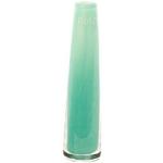 schmale/schlanke Glasvase Dutz SOLIFLEUR D5,5 H21 Jade/türkis Glas Vase h...