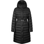 Reduzierte Schwarze Duvetica Maxi Daunenmäntel lang mit Gürtel aus Polyamid für Damen Größe XS für den für den Winter 
