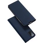 Blaue Samsung Galaxy A41 Hüllen Art: Flip Cases mit Bildern aus Leder klappbar 