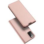 Rosa Samsung Galaxy A41 Hüllen Art: Flip Cases mit Bildern aus Leder klappbar 