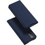 Blaue Samsung Galaxy A52 Hüllen Art: Flip Cases mit Bildern aus Leder klappbar 
