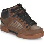 Reduzierte Braune DVS Militia High Top Sneaker & Sneaker Boots aus Leder für Herren Größe 40 
