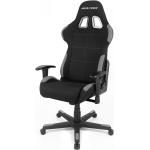 Schwarze DXRacer Gaming Stühle & Gaming Chairs aus Stoff mit verstellbarer Rückenlehne 