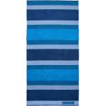 Dyckhoff Saunatuch Sauna Stripe blau 100 x 200 cm