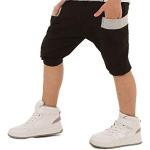 Schwarze Skater Kindercaprihosen & 3/4-Hosen für Kinder aus Baumwolle für Jungen Größe 158 für den für den Sommer 