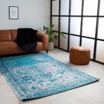 Reduzierte Blaue Industrial Dimehouse Teppiche aus Textil 