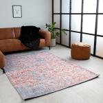 Reduzierte Graue Blumenmuster Industrial Dimehouse Teppiche aus Textil 