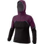 Violette Wasserdichte Atmungsaktive Gore Tex Gore-Tex-Jacken mit Reißverschluss aus Samt mit Reflektoren für Damen Größe M 